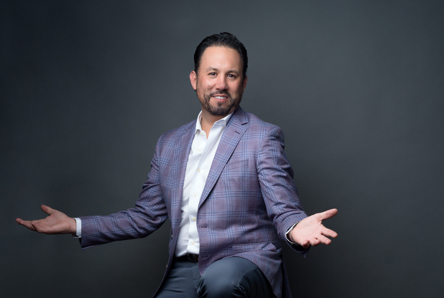 Marco Santelices en evento de liderazgo empresarial en Baja California